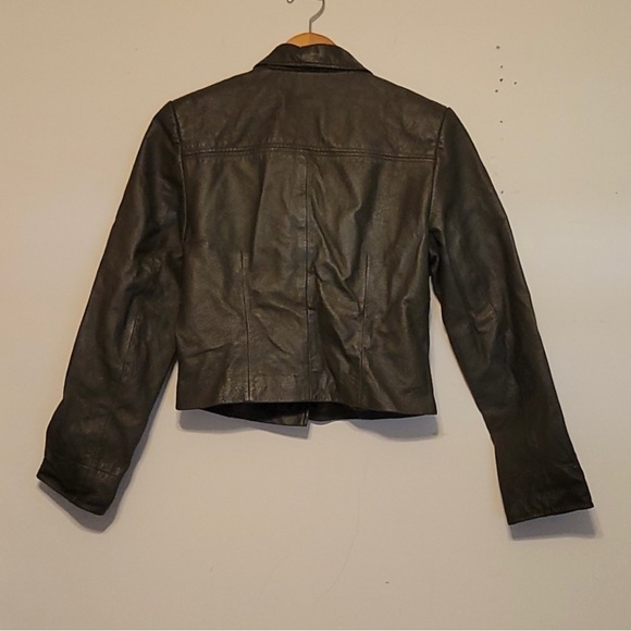 Newport News Leather Jacket - Picture 3 of 3